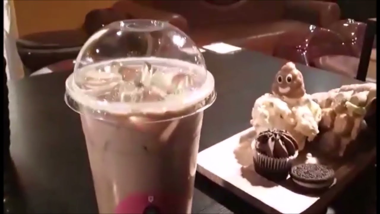 So, I went to a poop cafe...