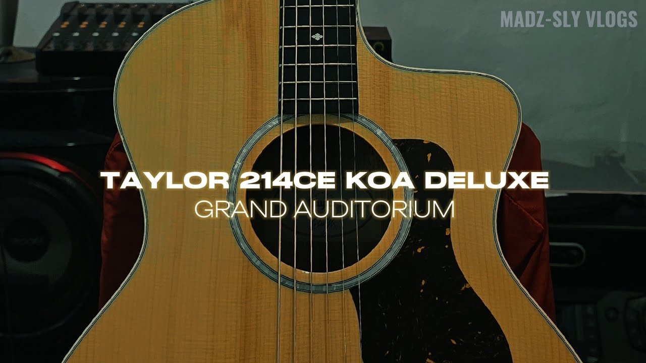 UNBOXING: Taylor 214CE-Koa Deluxe Grand Auditorium | Episode 11