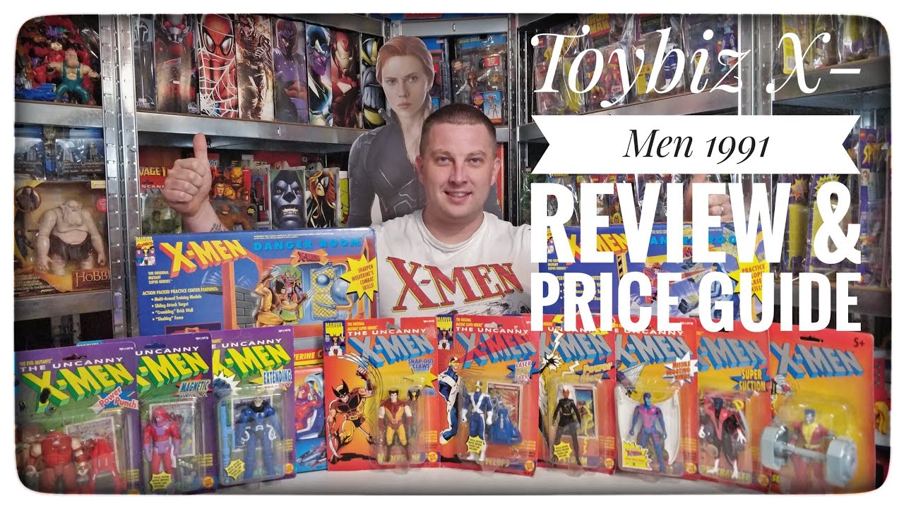 Toy biz X-Men wave 1 action figures 1991 review & price guide #xmen