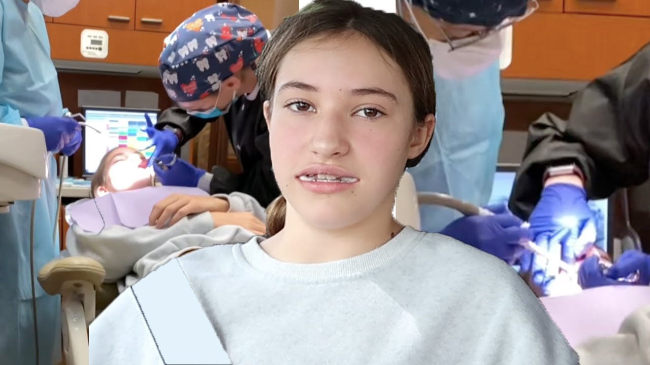 Brinley gets her teeth pulled today...She's been dreading this day