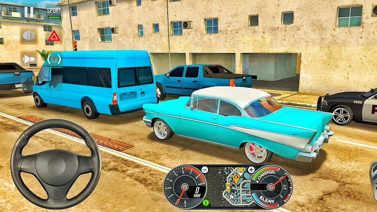 Taxi Sim 2020 🚖👮 Old Classic Car Uber Drive - Car Games 3D Android Gameplay