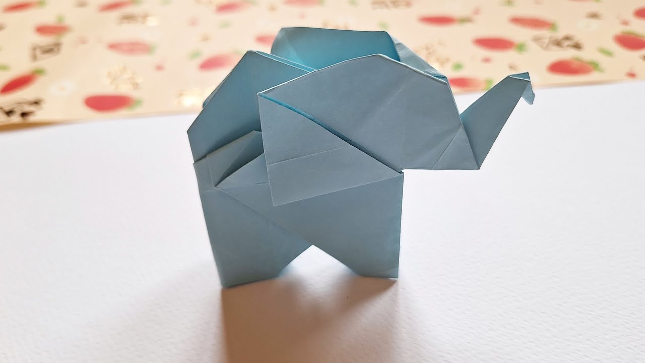 origami elephant 🐘