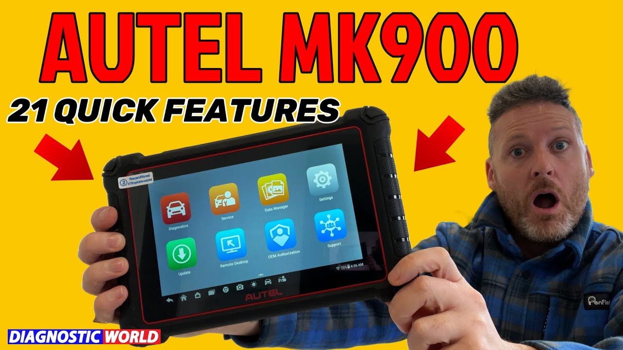 Autel MK900 Features & Functions Review in Under 8 Minutes
