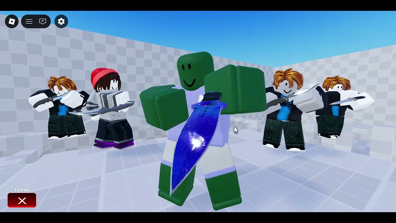Twins Playing - KNIFE ARENA