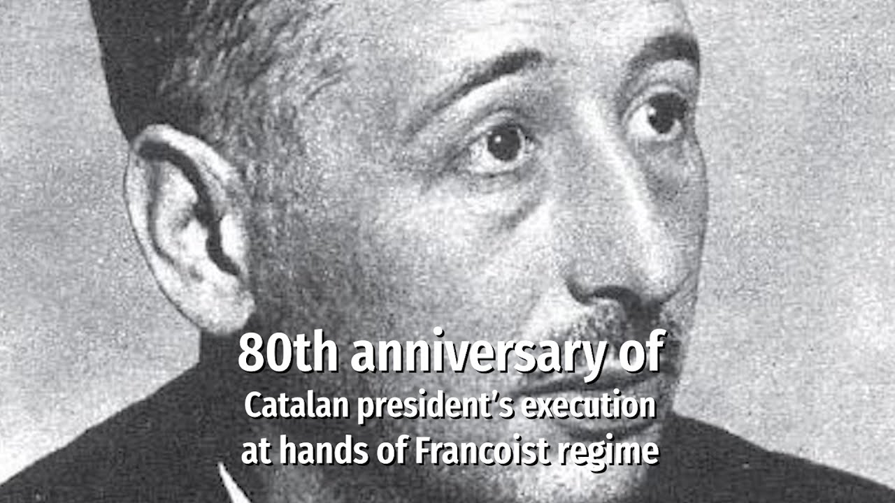 The execution of Lluís Companys by the Franco dictatorship, 80 years on
