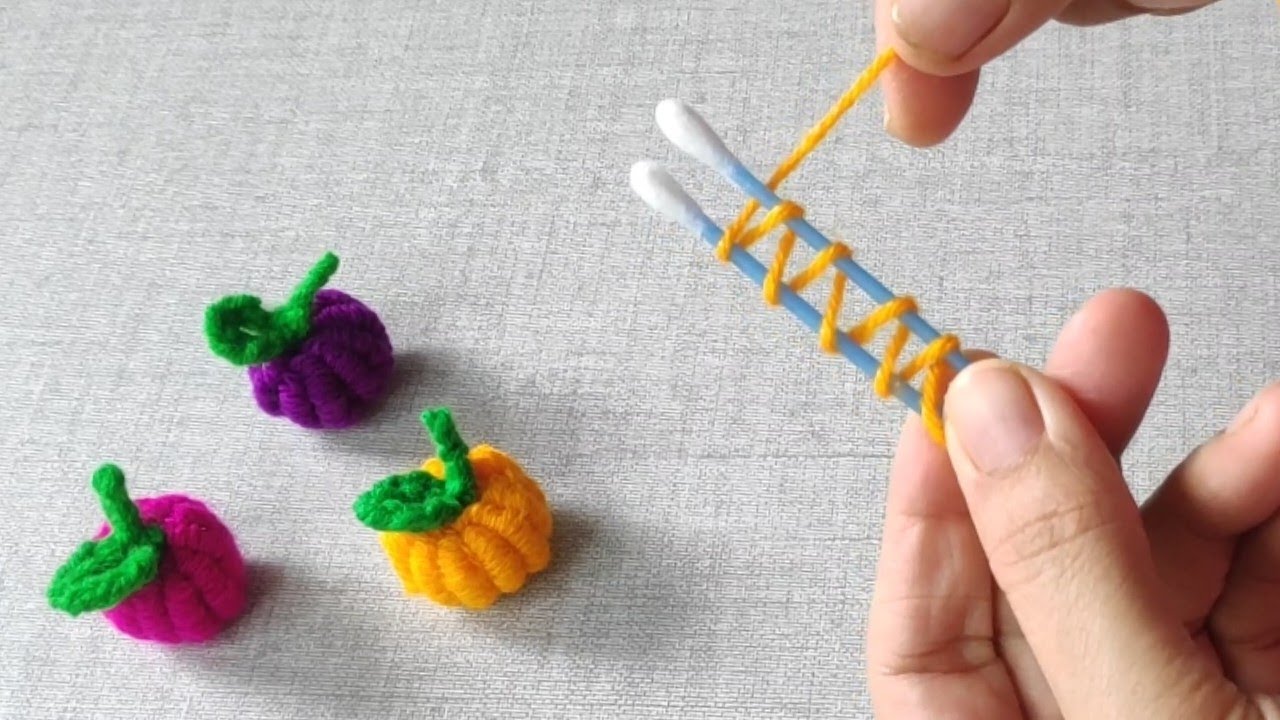 It's so Beautiful. Amazing Hand Embroidery Flower design idea. Super Hand Embroidery Flower design