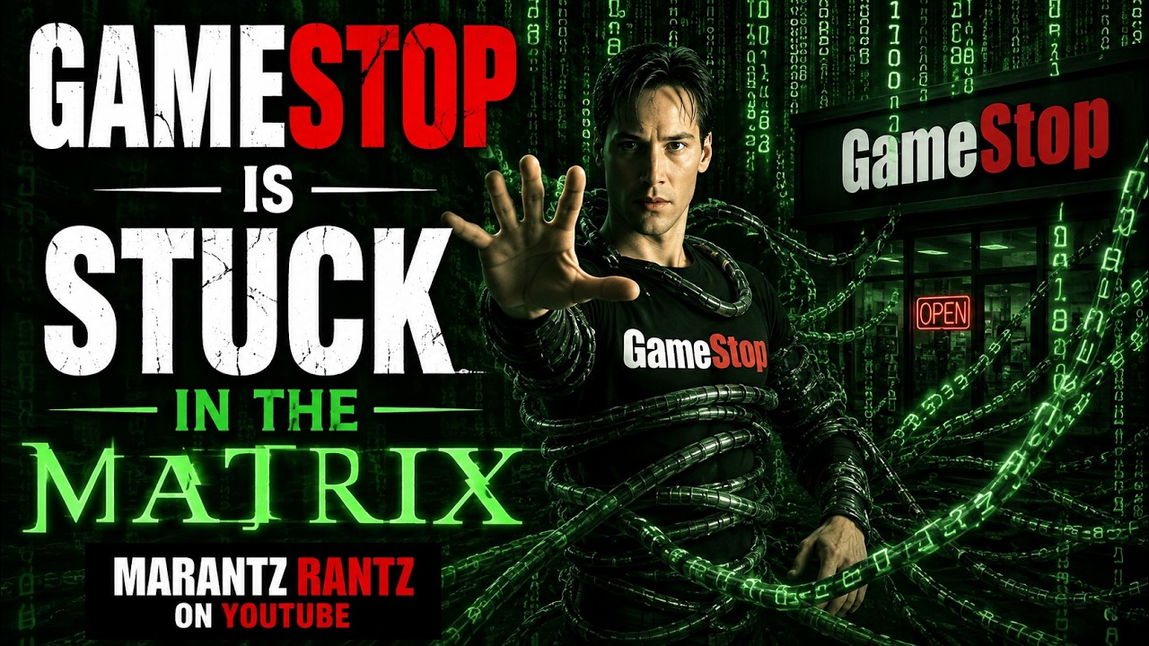 Акции GameStop &mdash; ЛОЖЬ ОЦЕНКИ &mdash; ПРЯМОЙ ЭФИР с Marantz Rantz