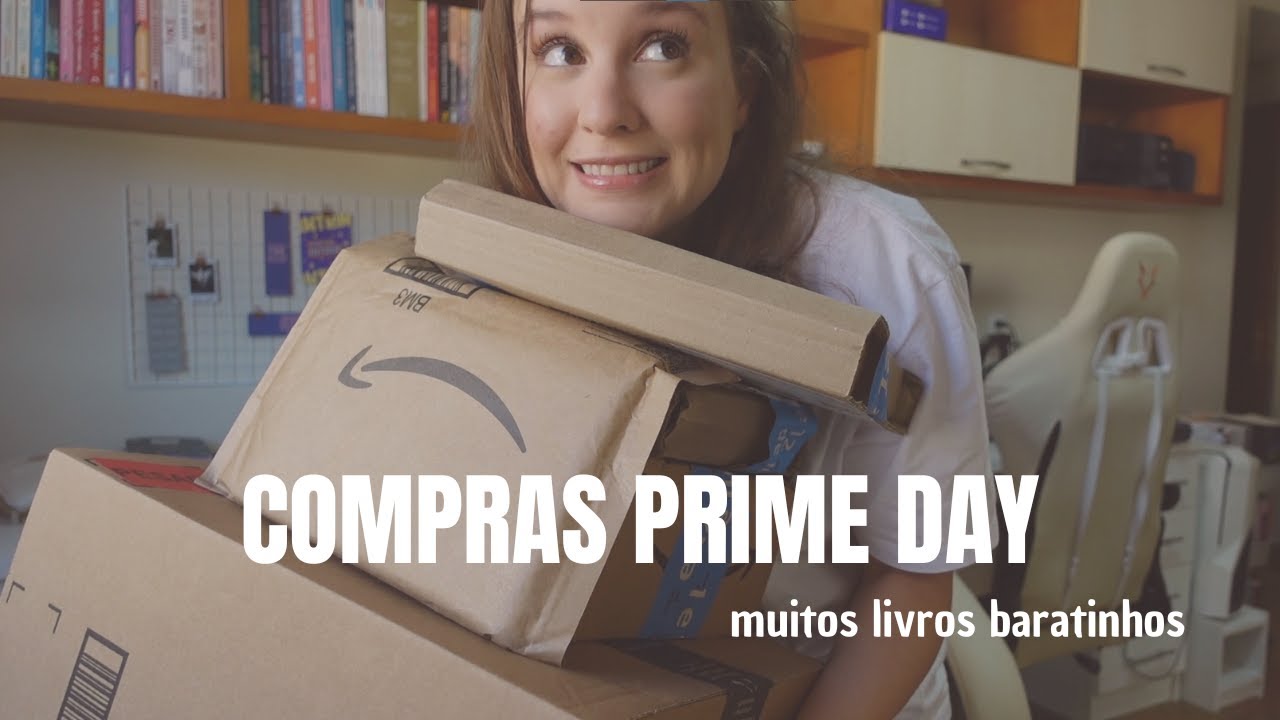 Livros que comprei no Prime Day | book haul