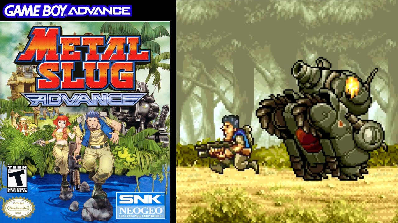 Metal Slug Advance ... (GBA) Gameplay