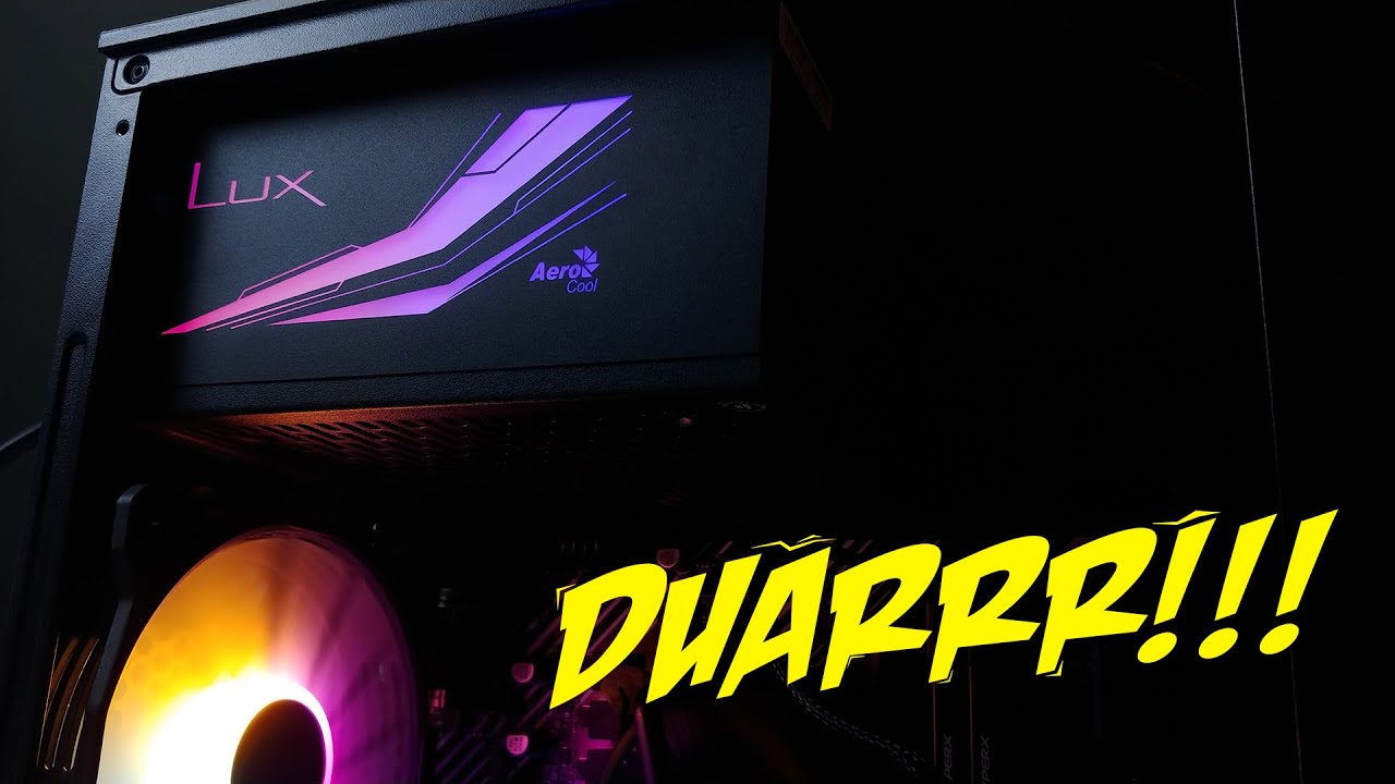 PSU Aerocool Lux RGB 550W Bagus Ga Sih?
