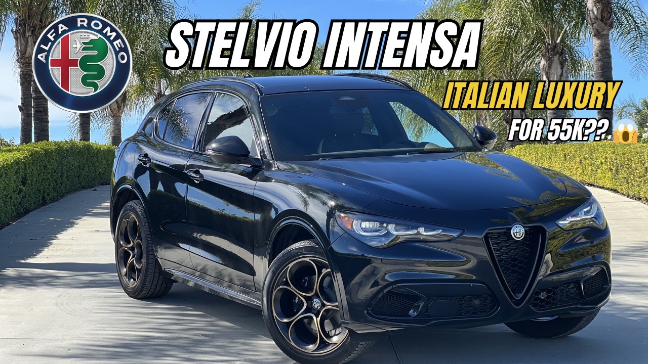 Alfa Romeo Stelvio Intensa | Italian Luxury for $55k?! 😱😱