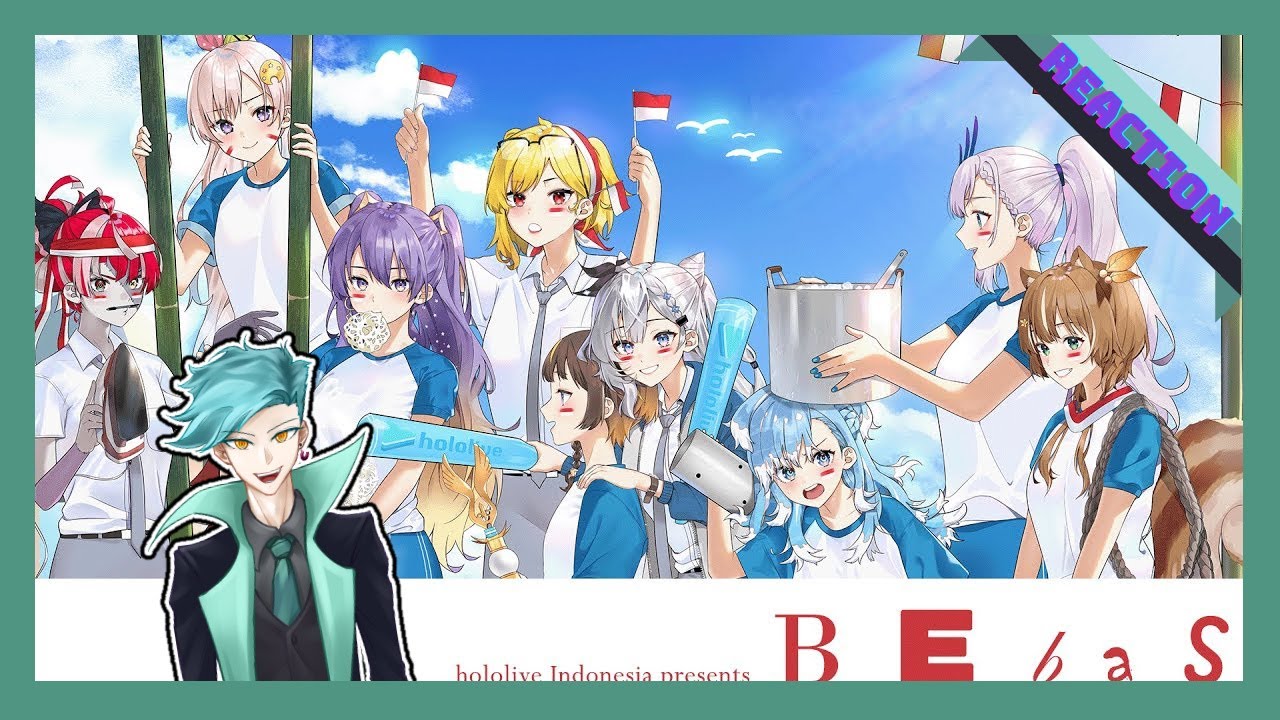 Weeku Reacts | Bebas - Hololive ID 【COVER】| HOLOLIVE