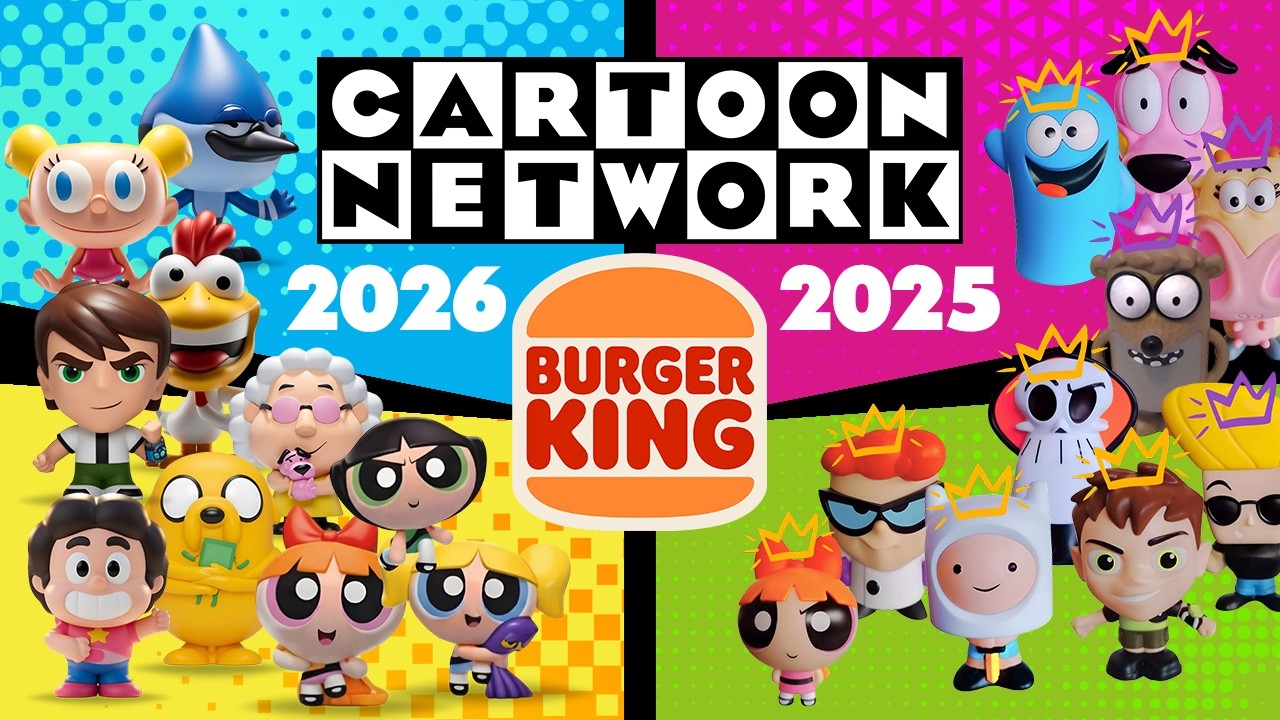 Burger King Cartoon Network 2026 vs 2025