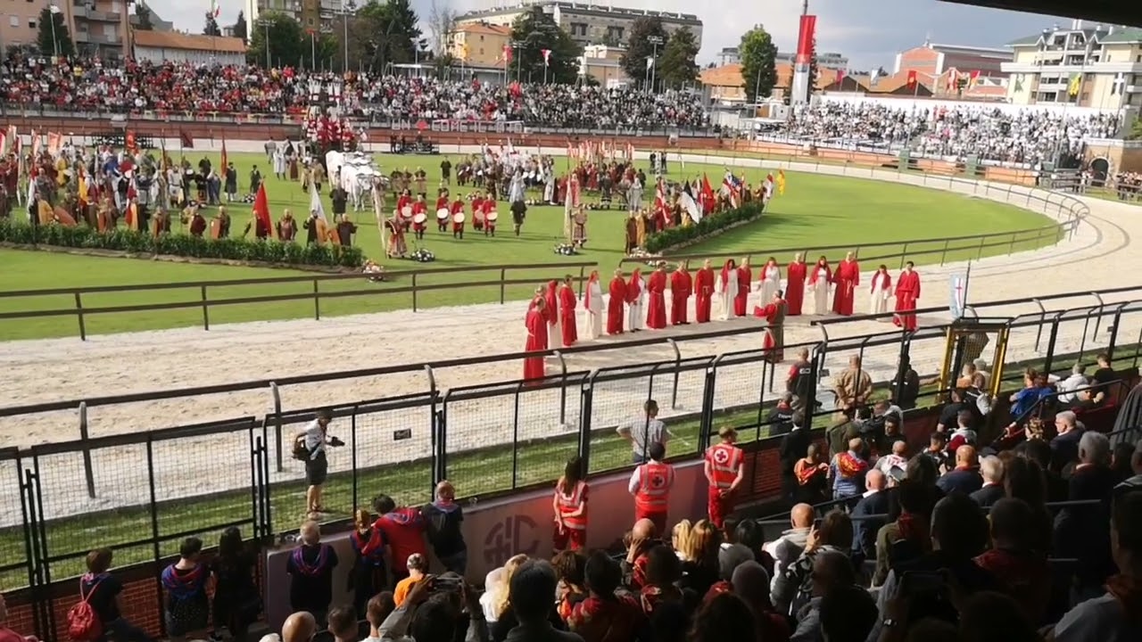 L'inno d'Italia al Palio di Legnano