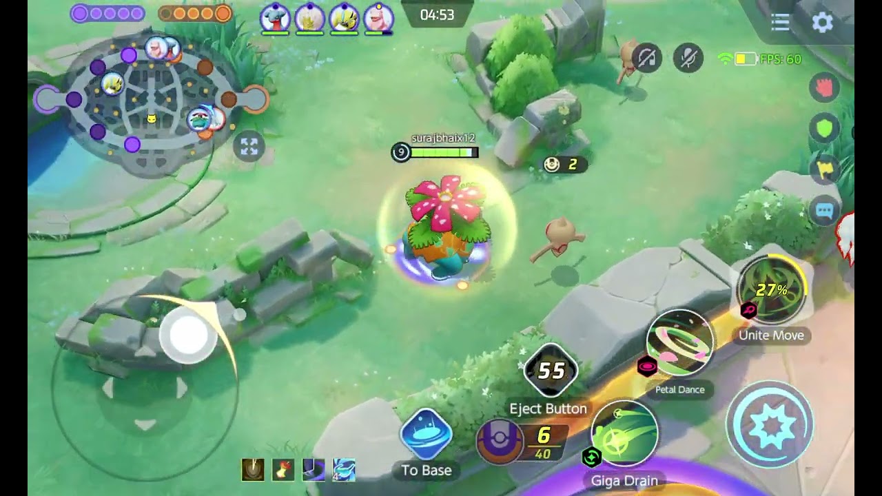 MY NEW BEST GAMEPLAY IN POKEMON UNITE 20 KILLS 😎 WITH VENUSAUR 🐢 