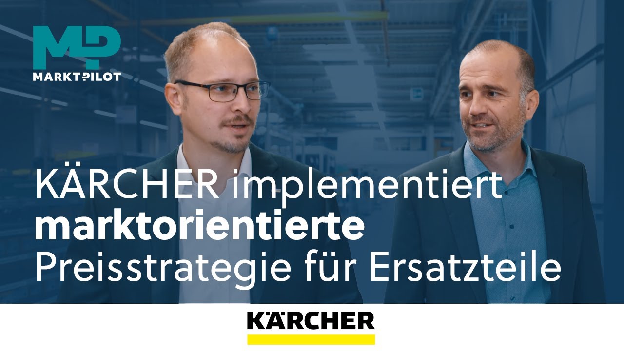 MARKT-PILOT | KÄRCHER implementiert marktorientierte Preisstrategie für Ersatzteile