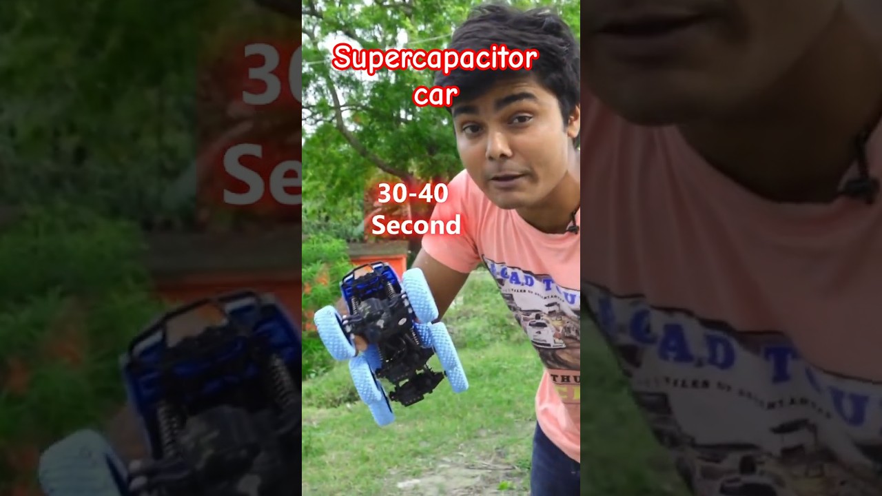 Supercapacitor Powered Car