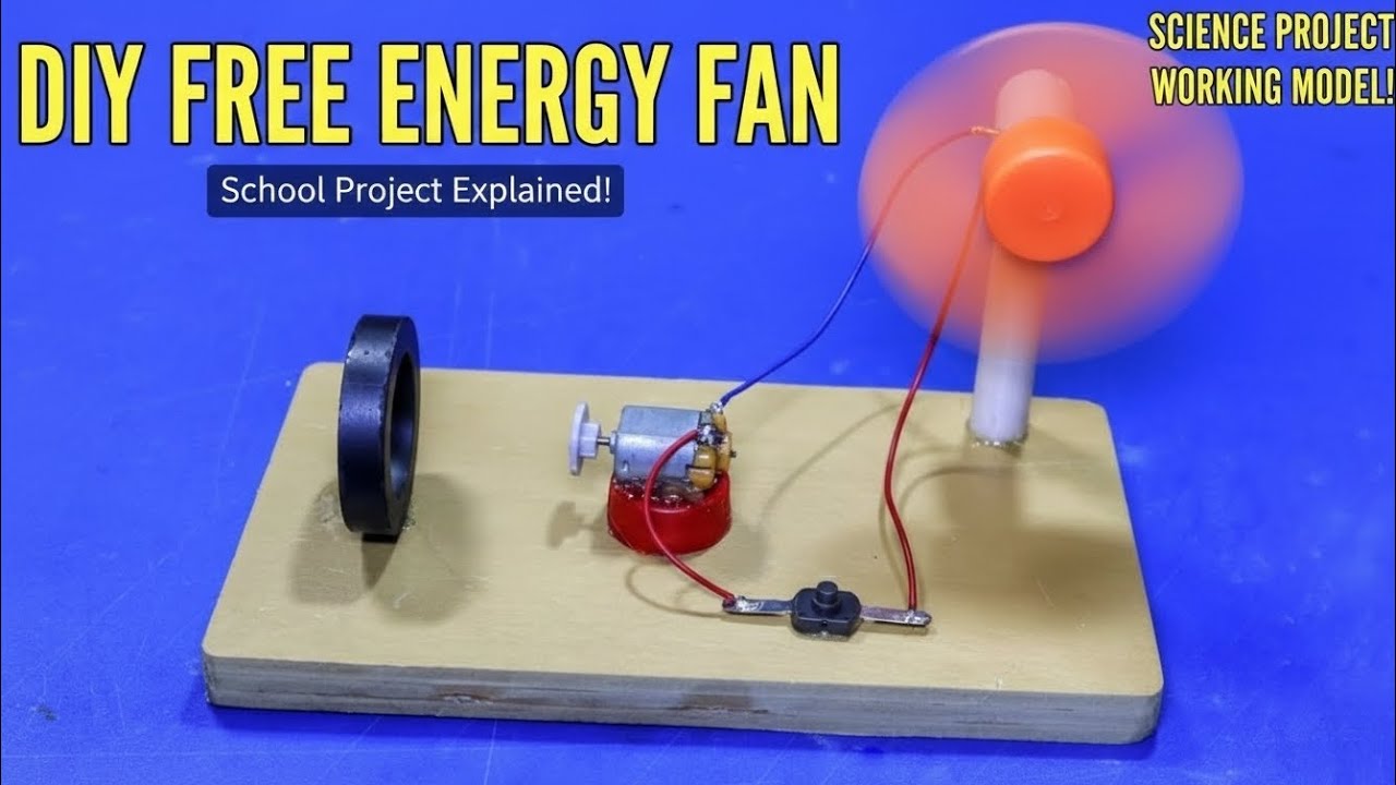 Free Energy Generator | Unlimited Pawar | New  Science Project 2026