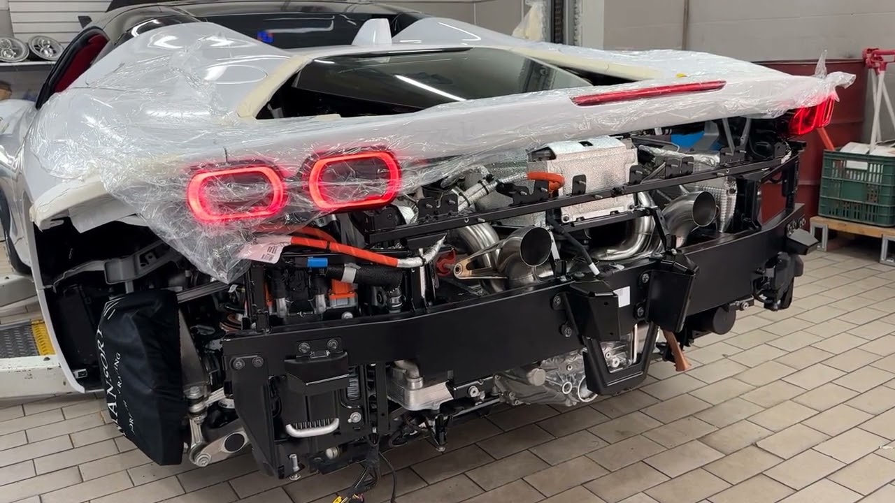 KLINE Syst&egrave;me d'&eacute;chappement FERRARI SF90 INCONEL F1 | Kline-Innovation Official Dealer