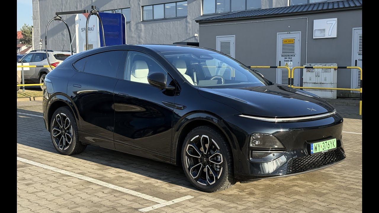 Xpeng G6 Performance - ładowanie na ładowarce 600 kW. Wygląda na polski rekord