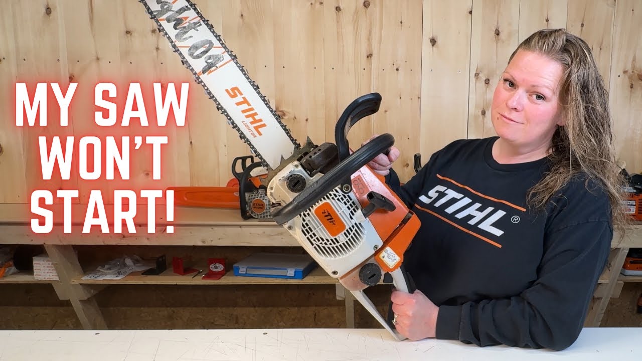 PART 2 - Stihl 026 Chainsaw HARD TO START  |  WILL NOT START  |  THROW IT IN THE GARBAGE