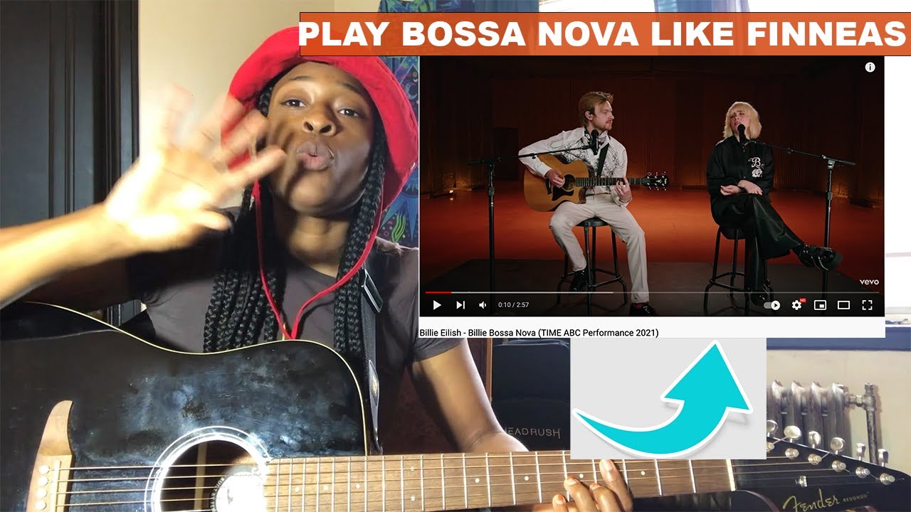 Billie Eilish Bossa Nova | TIME ABC GUITAR TUTORIAL PLAY LIKE FINNEAS 🎸NO CAPO🎸