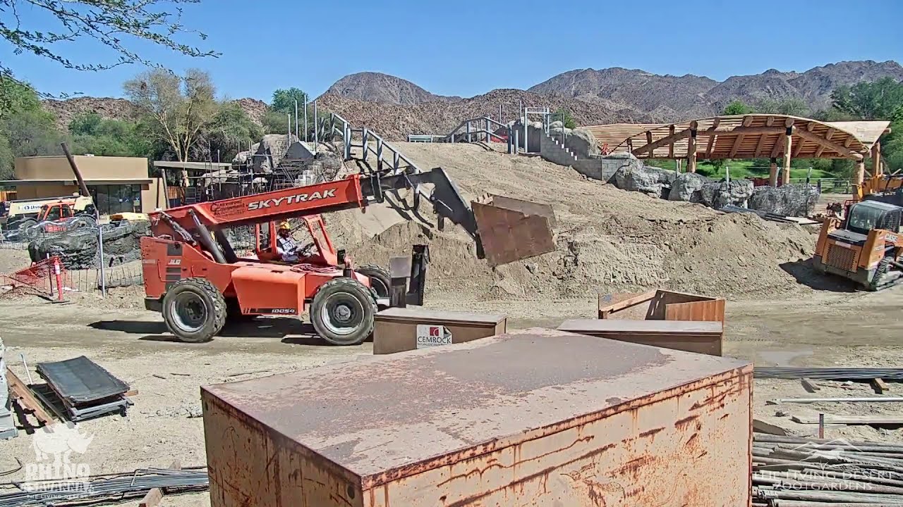 Rhino Savanna Construction Timelapse