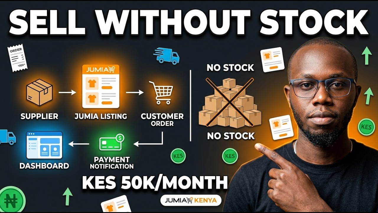 (50K/Month) Start Selling on Jumia Without Inventory | Jumia Dropshipping