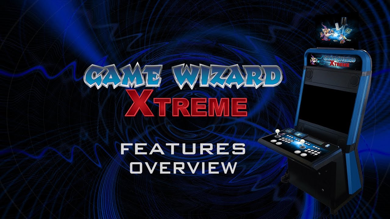 Game Wizard Xtreme - New Arcade Machine Features