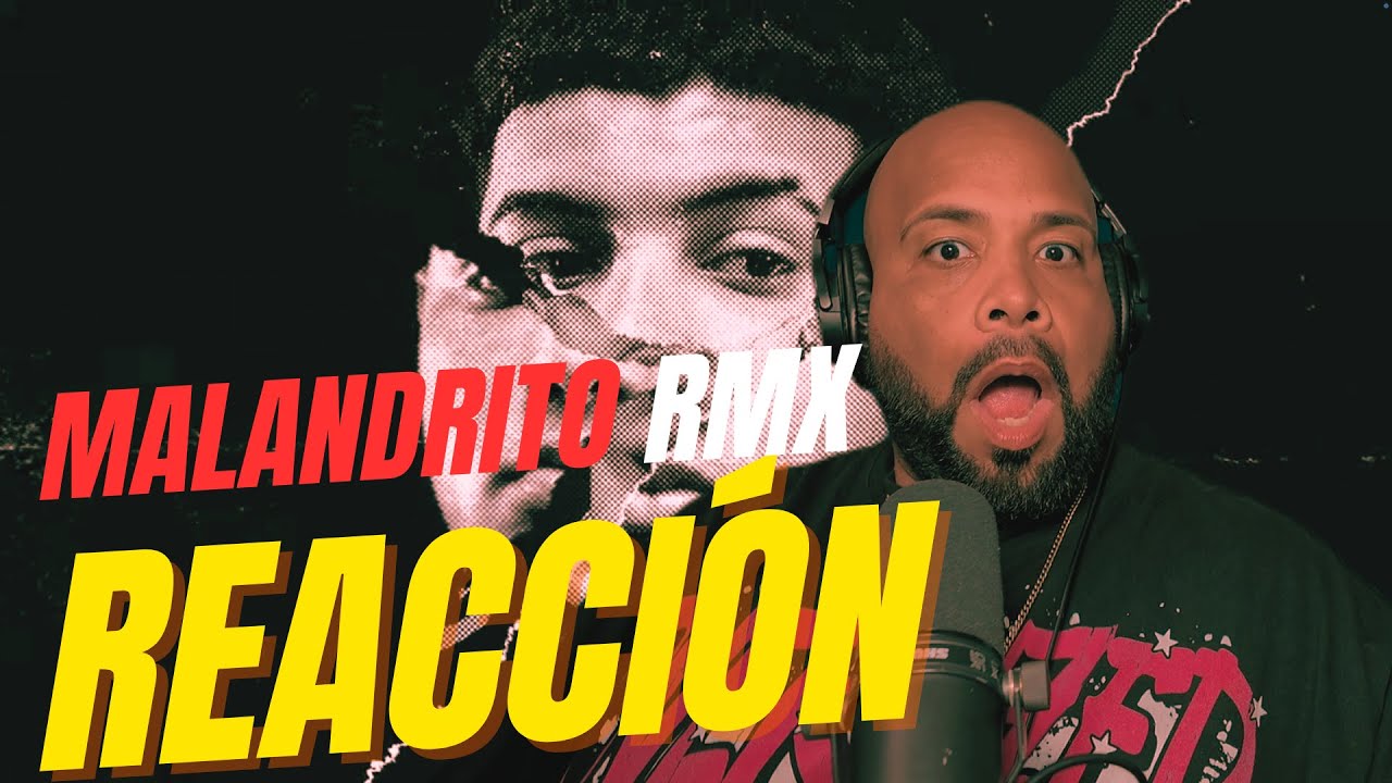 BORICUA reacciona  a MALANDRITO RMX Junior Caldera ❌ John Theis ❌ Louis BPM ❌ J Abdiell ❌ Remers TV