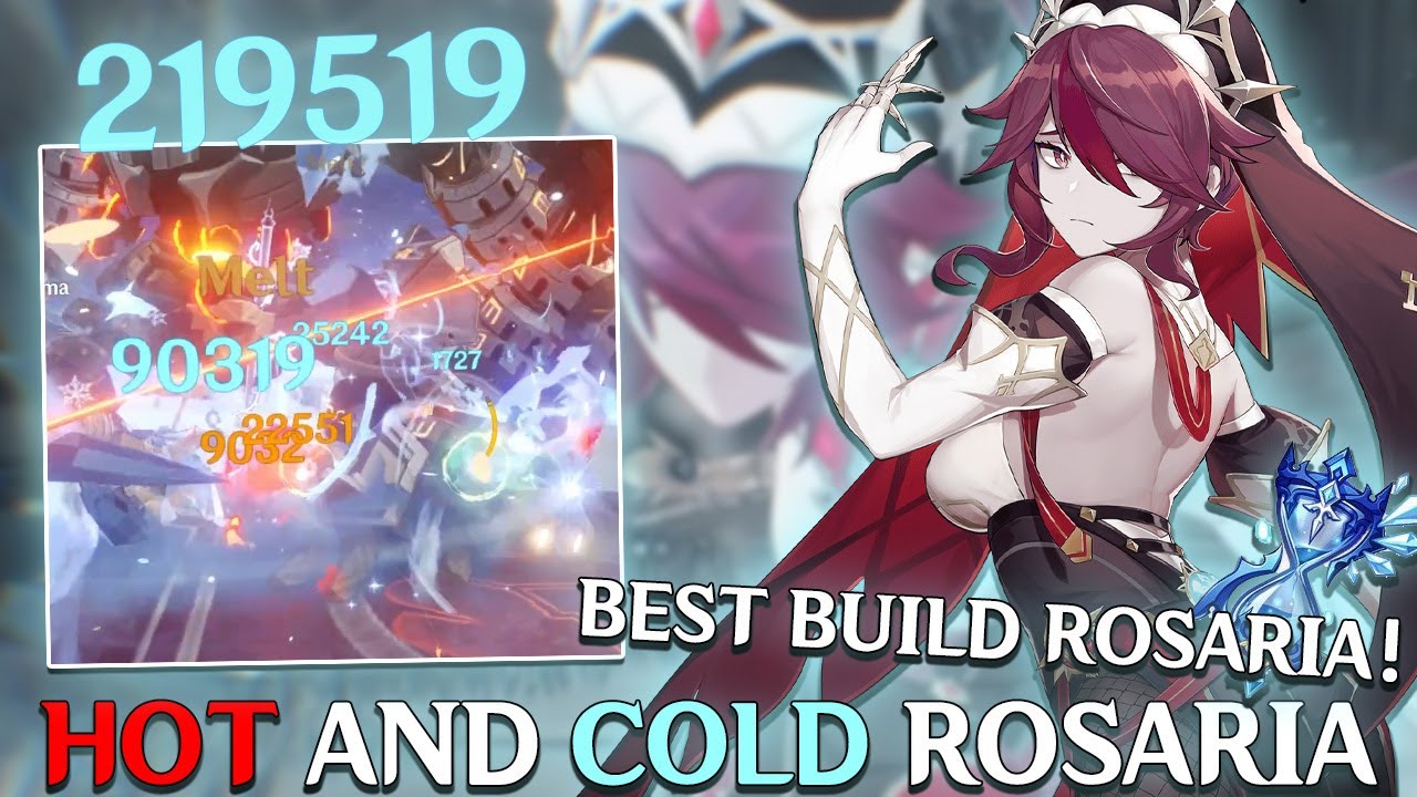 Salah Satu B4 Terkuat! Wajib Build Rosaria! - TopUp Di D2CGamingStore | Genshin Impact Indonesia