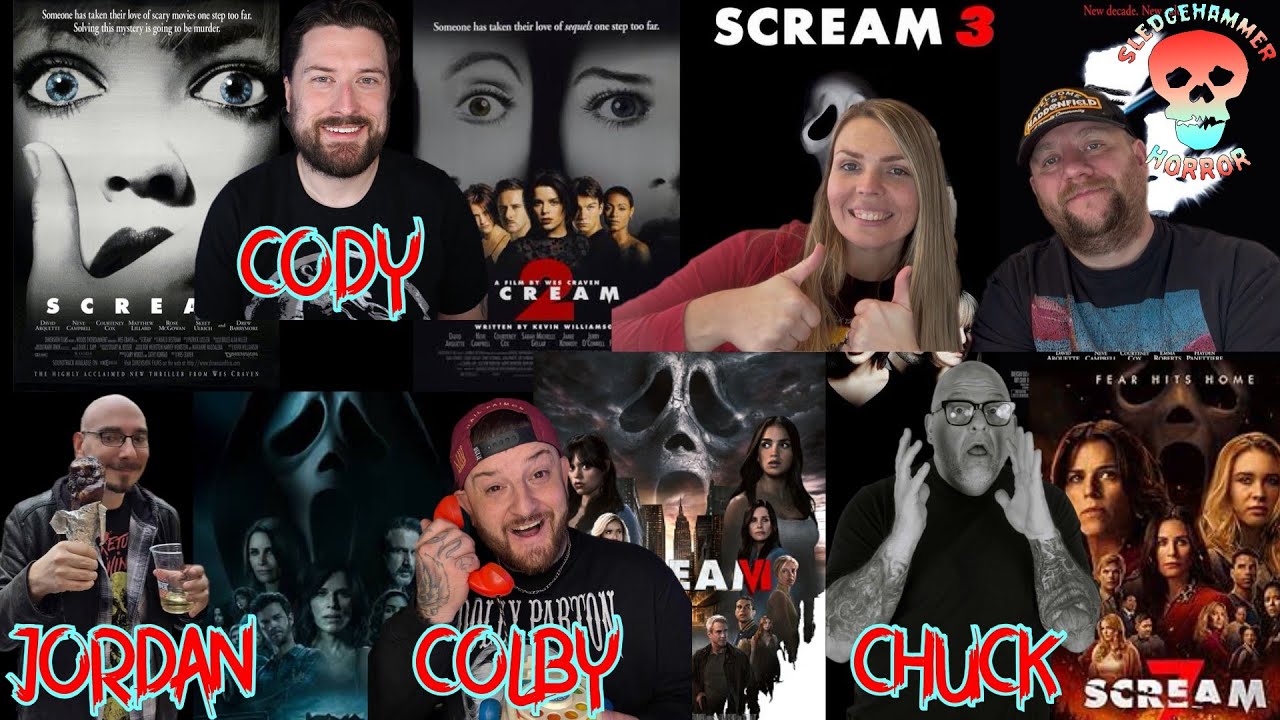 Scream Franchise Re-Ranking Feat. Cody Leach, Jordan Blum, Chuck, & Colby Keefe