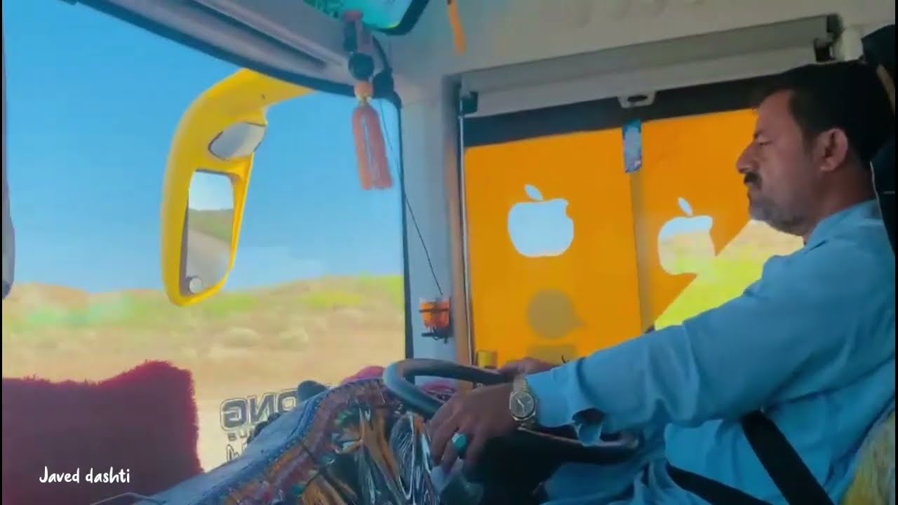 AzadDasht Yutong Nova bus | Turbat to Karachi Service best Travel Balochistan Bus @JAVEDDASHTI
