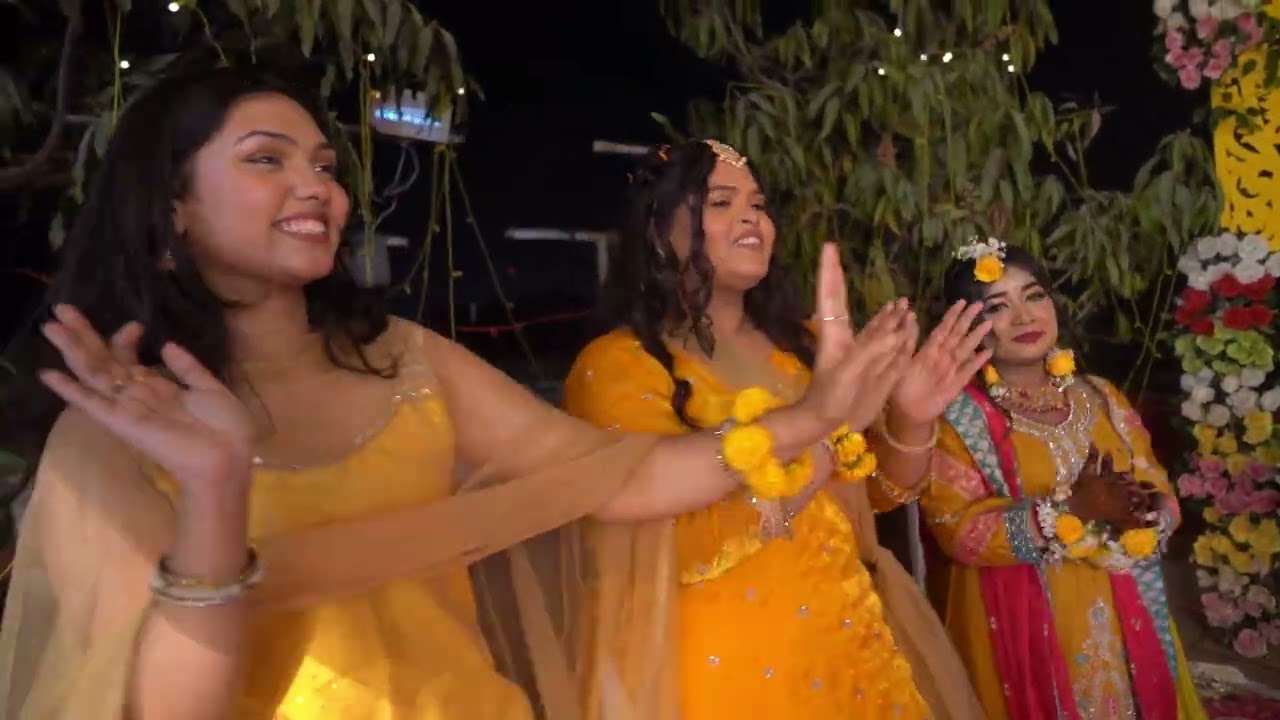 Haldi Dance performance
