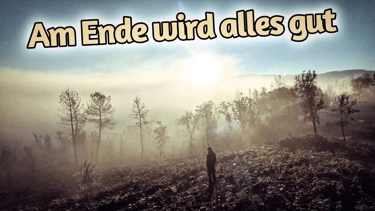 Neue Herausforderungen auf meinem Offgrid-Land in Portugal: Wasserschutz-Kanal + Überdachung