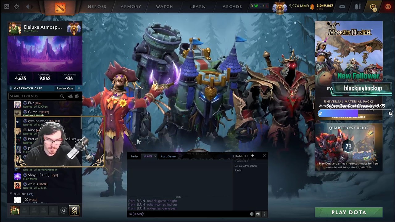 | D2LA CHAMPIONS LEAUGE | (Saja cats VS Team earth) Cast with @kidnap_van