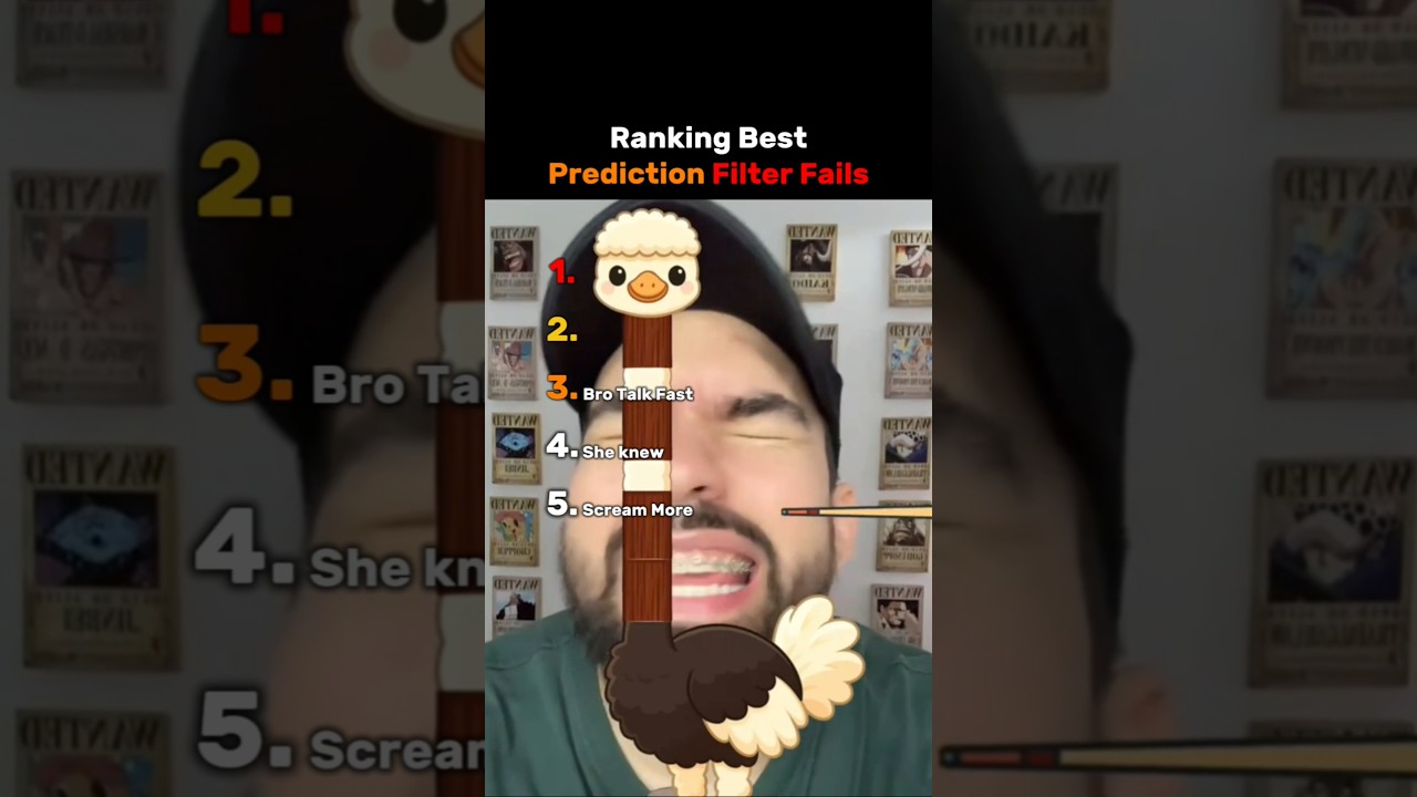 Ranking Best Prediction Filter Fails