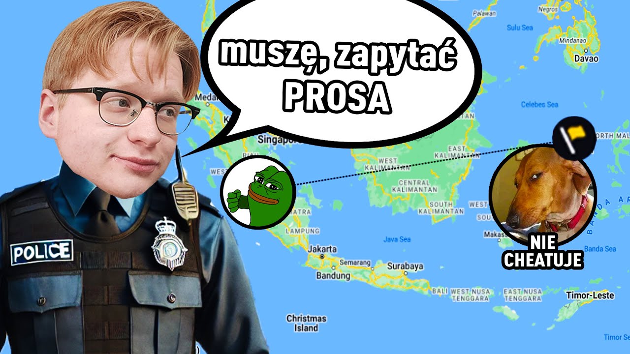 Musiałem zapytać PROSA CZY TO BYŁ CHEATER! | GEOGUESSR OVERWATCH #4