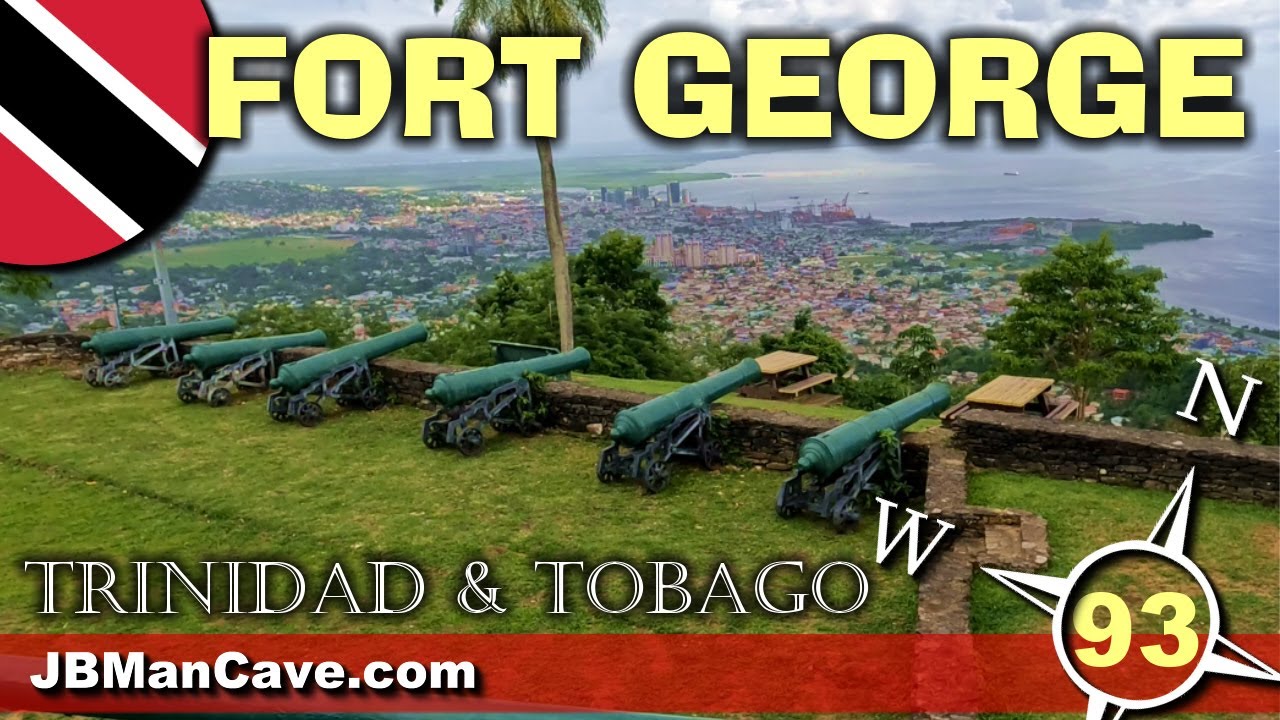 FORT GEORGE TRINIDAD and Tobago Caribbean in 5.3K JBManCave.com