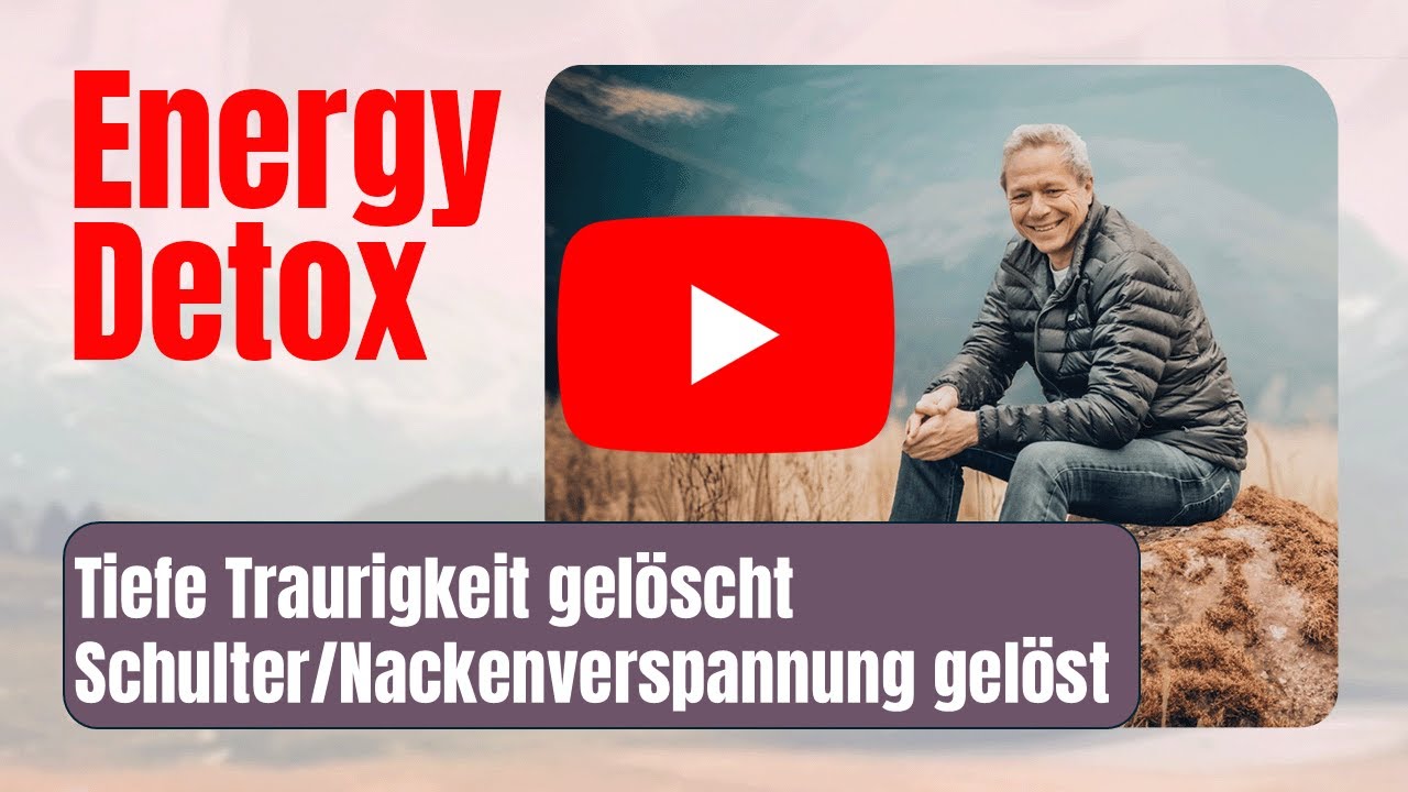 Heilung von tiefer Traurigkeit & Schulter- und Nackenschmerzen durch sanfte Energiearbeit