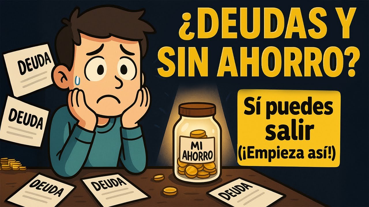 &iquest;Endeudado y sin ahorros? 💸 Aprende a AHORRAR AUN CON DEUDAS (Paso a paso)