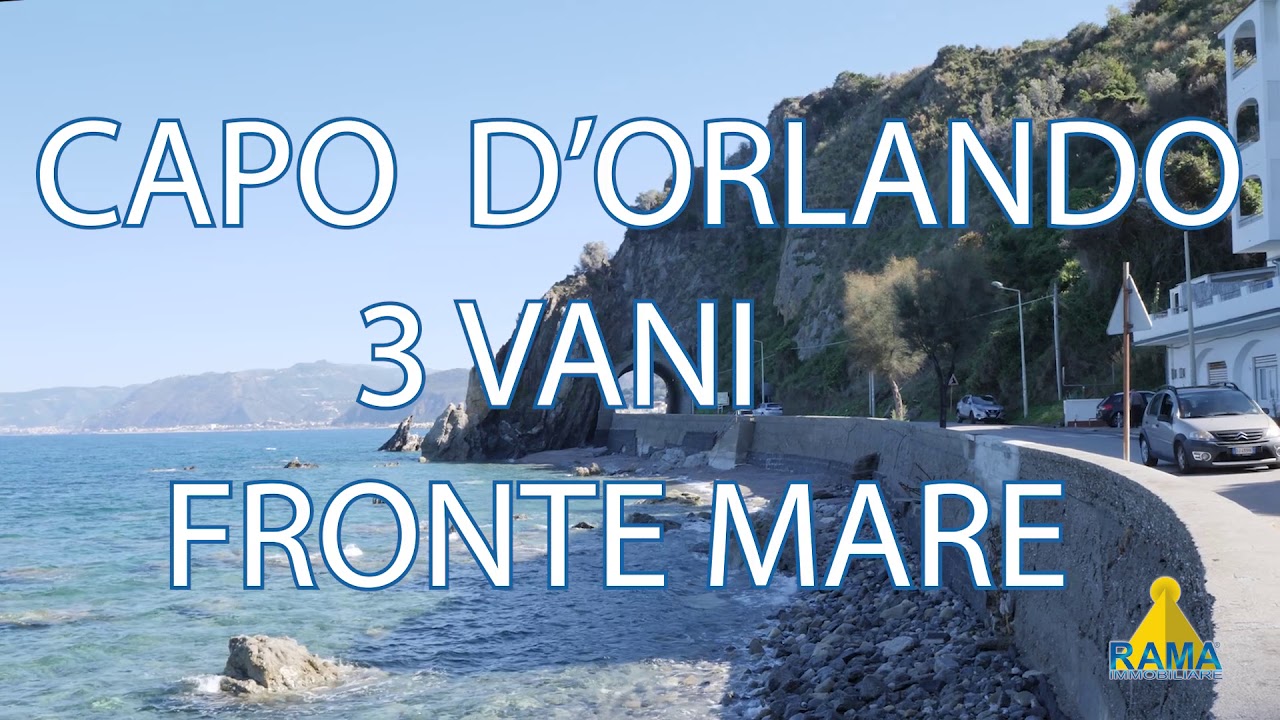 Capo D'Orlando - Spettacolare Trilocale fronte mare a San Gregorio