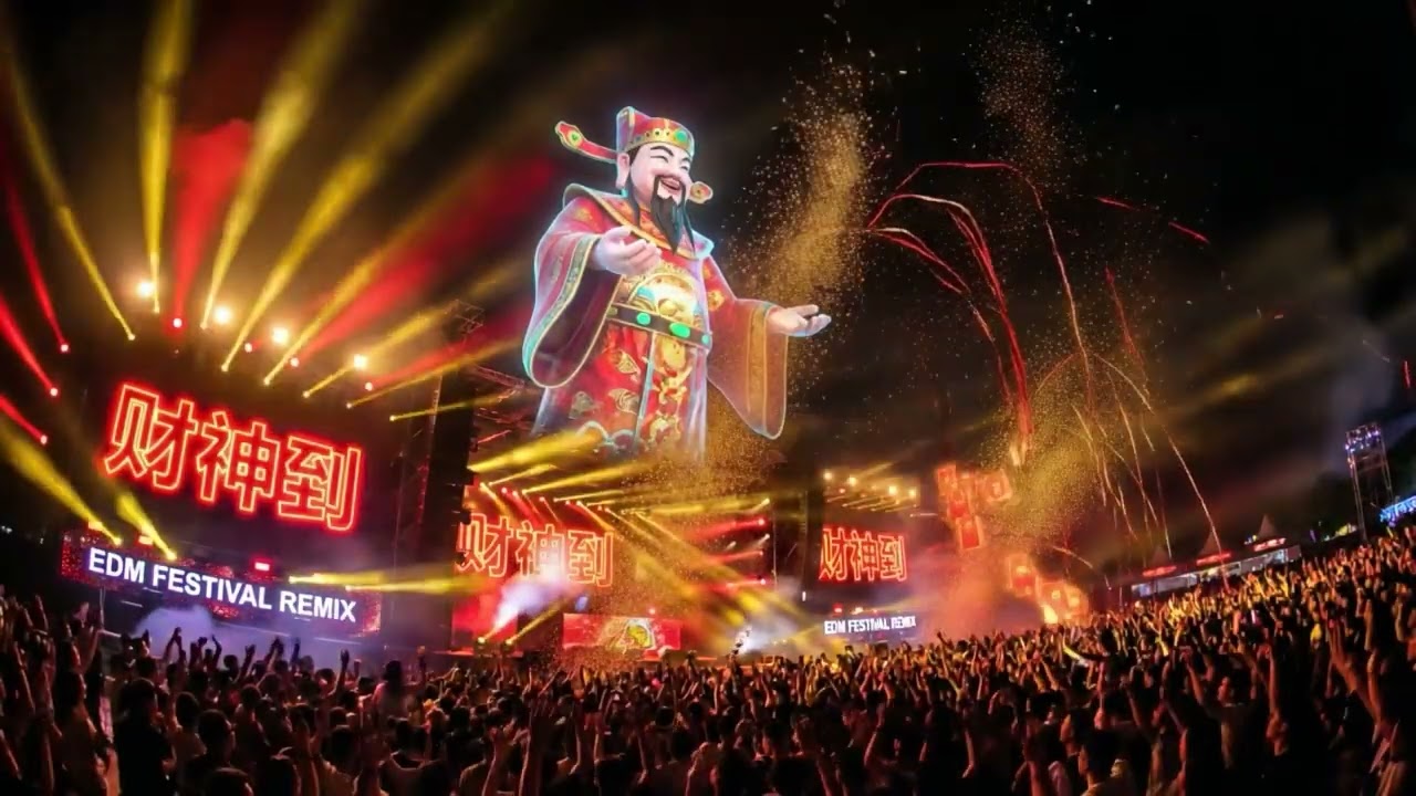财神到 (The God of Wealth Arrives) - EDM | Ultimate Prosperity Remix | Wealth & Abundance Frequency
