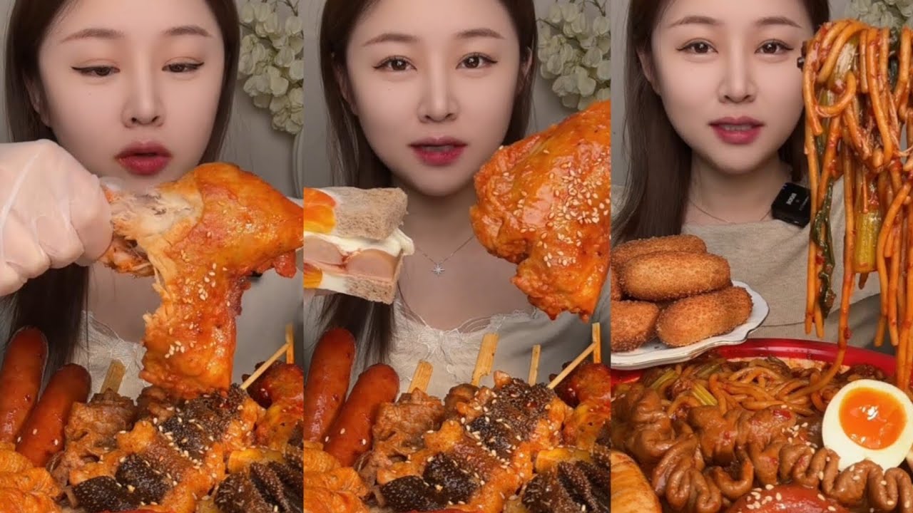 Spicy Mukbang Feast | Ultimate Comfort Food Spread TASTE VOYAGE 