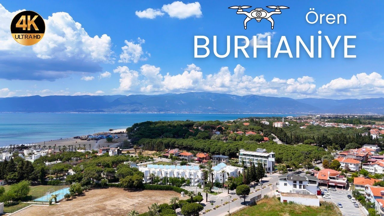 Burhaniye, Balıkesir, Drone 4K