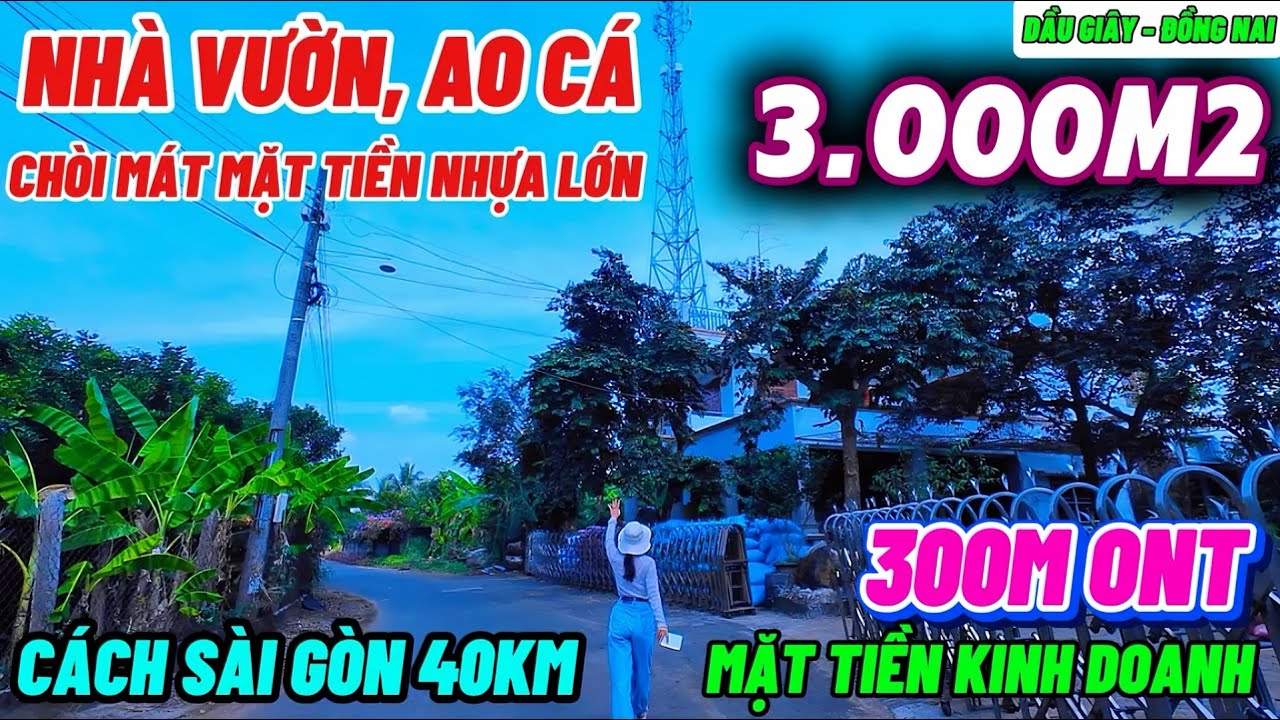 Nhà đất đồng nai, Bất động sản ngộp cuối năm tiếc nuối bán căn nhà vườn, ao cá , nhà mát kinh doanh