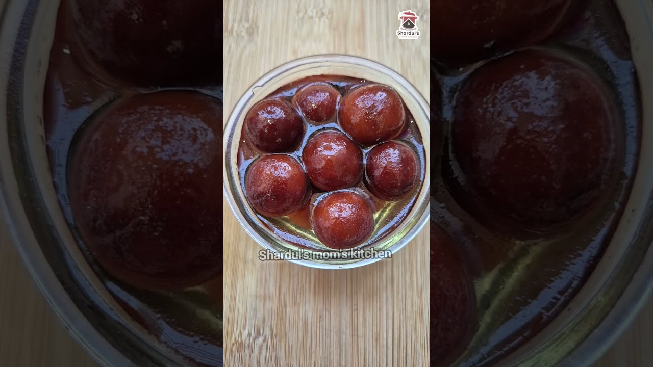 गुलाब जामुन रेसिपी | Bread Gulab Jamun Recipe | Gulab Jamun Without Khoya | shardul's mom's kitchen 