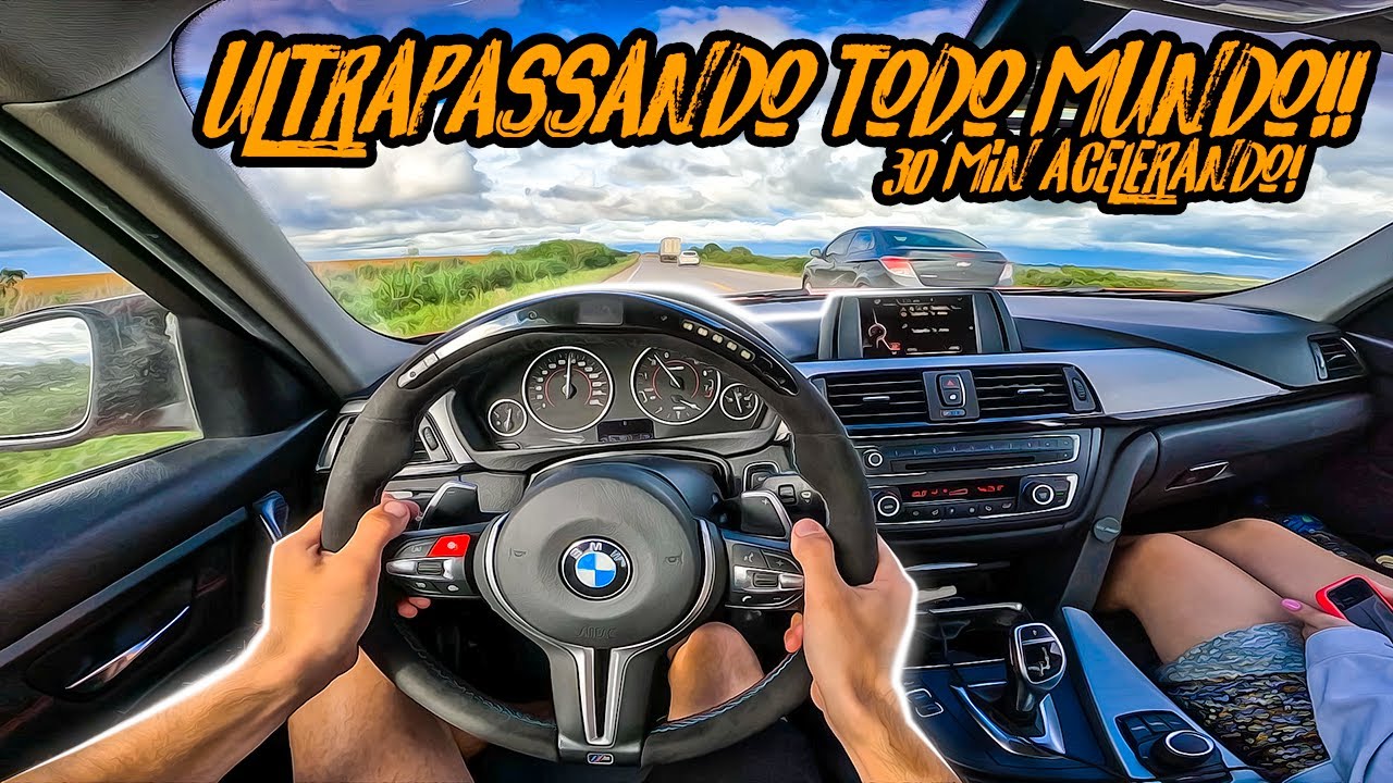 BMW TURBO ACELERANDO TUDO NA ESTRADA!!🔥 VIAGEM DE 2000KM