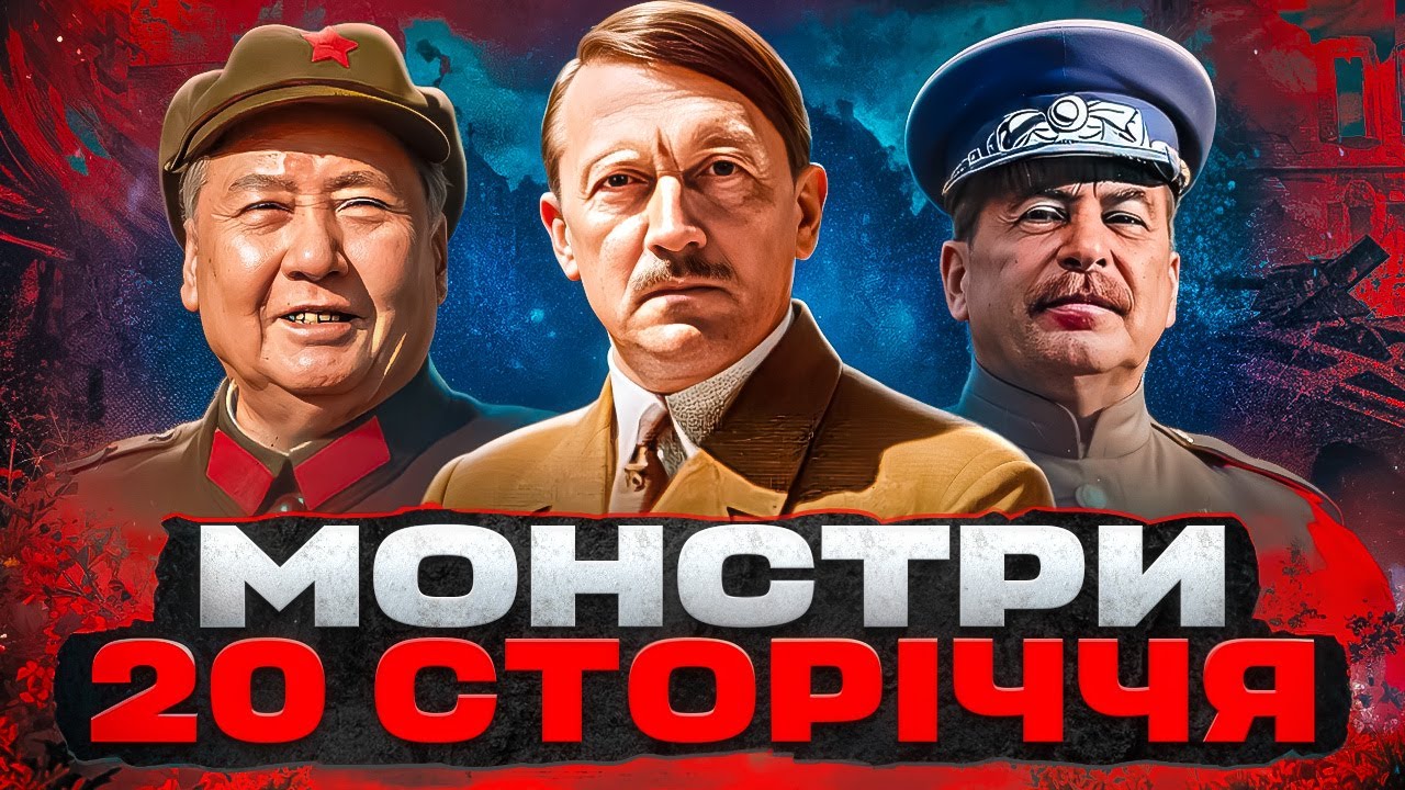 ЩО ЗРОБИЛО ЇХ ТАКИМИ? | Найстрашніші Диктатори 20 Століття | Сталін, Гітлер, Мао | МОРОК