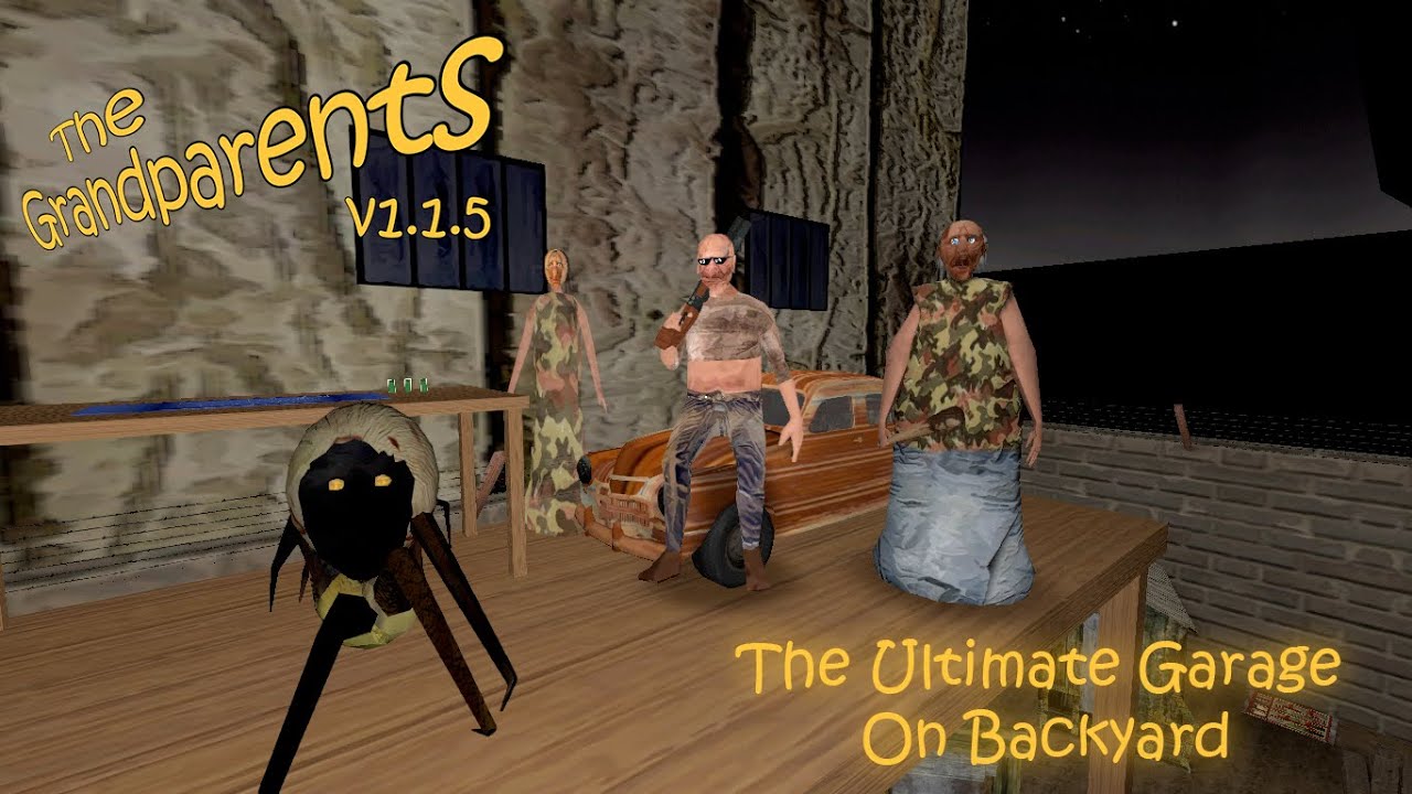 Granny Recaptured v1.1.5 (PC) in The Twins Atmosphere With The Ultimate Garage On Backyard